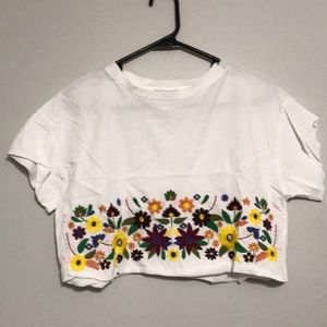 vjntage floral tee